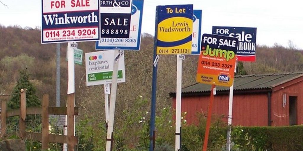 house for sale sign in Calexico